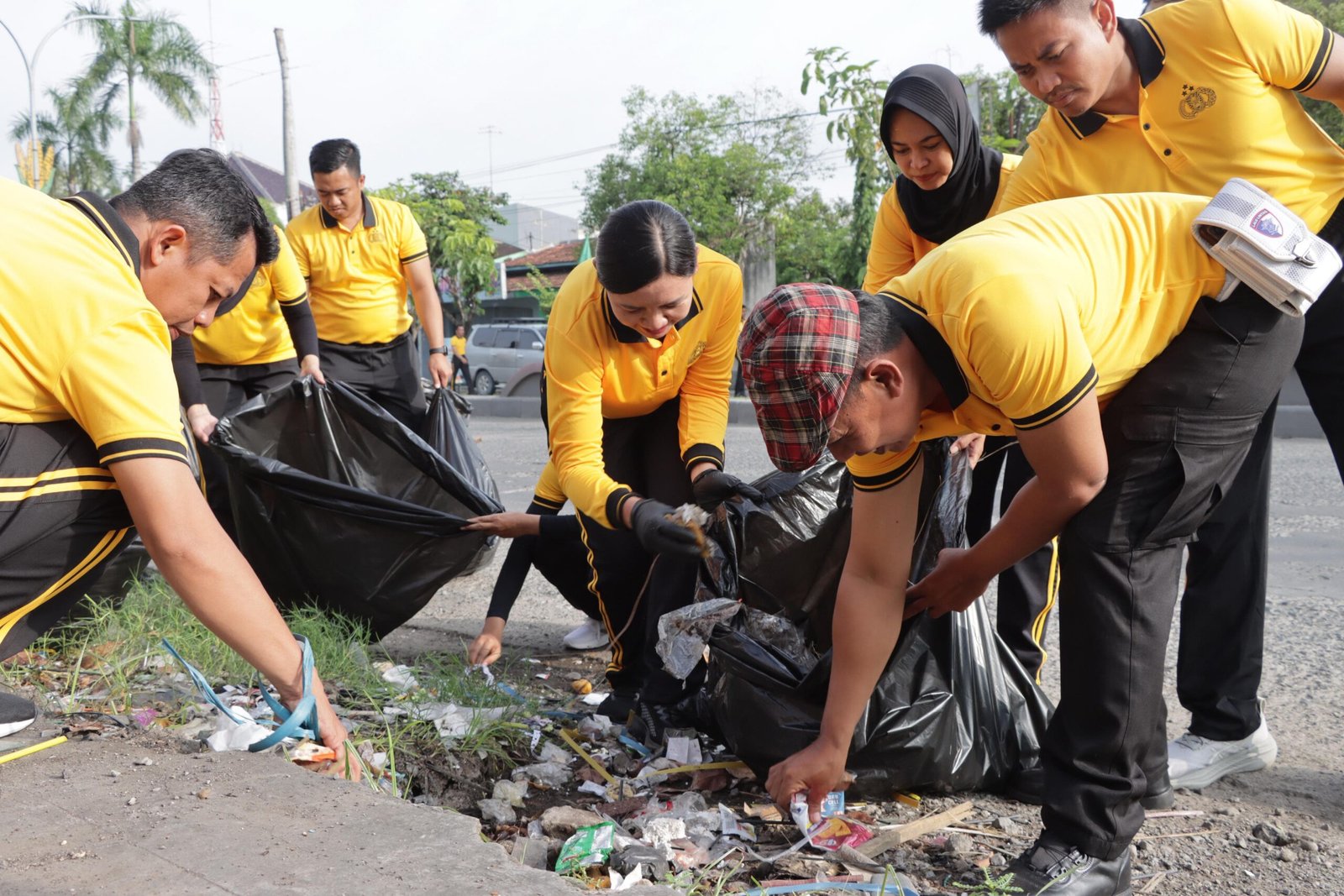 Polres Grobogan Jadikan Aksi Bersih Lingkungan Momentum Edukasi dan Penguatan Pariwisata