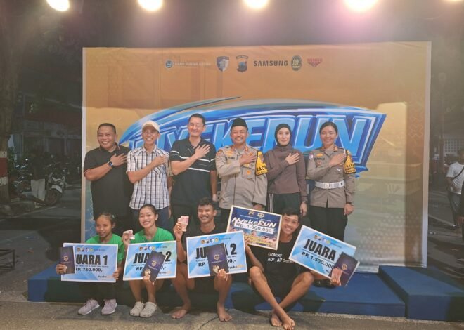 NyekeRUN, Cara Polres Grobogan Salurkan Adrenalin Anak Muda dan Tekan Balap Liar