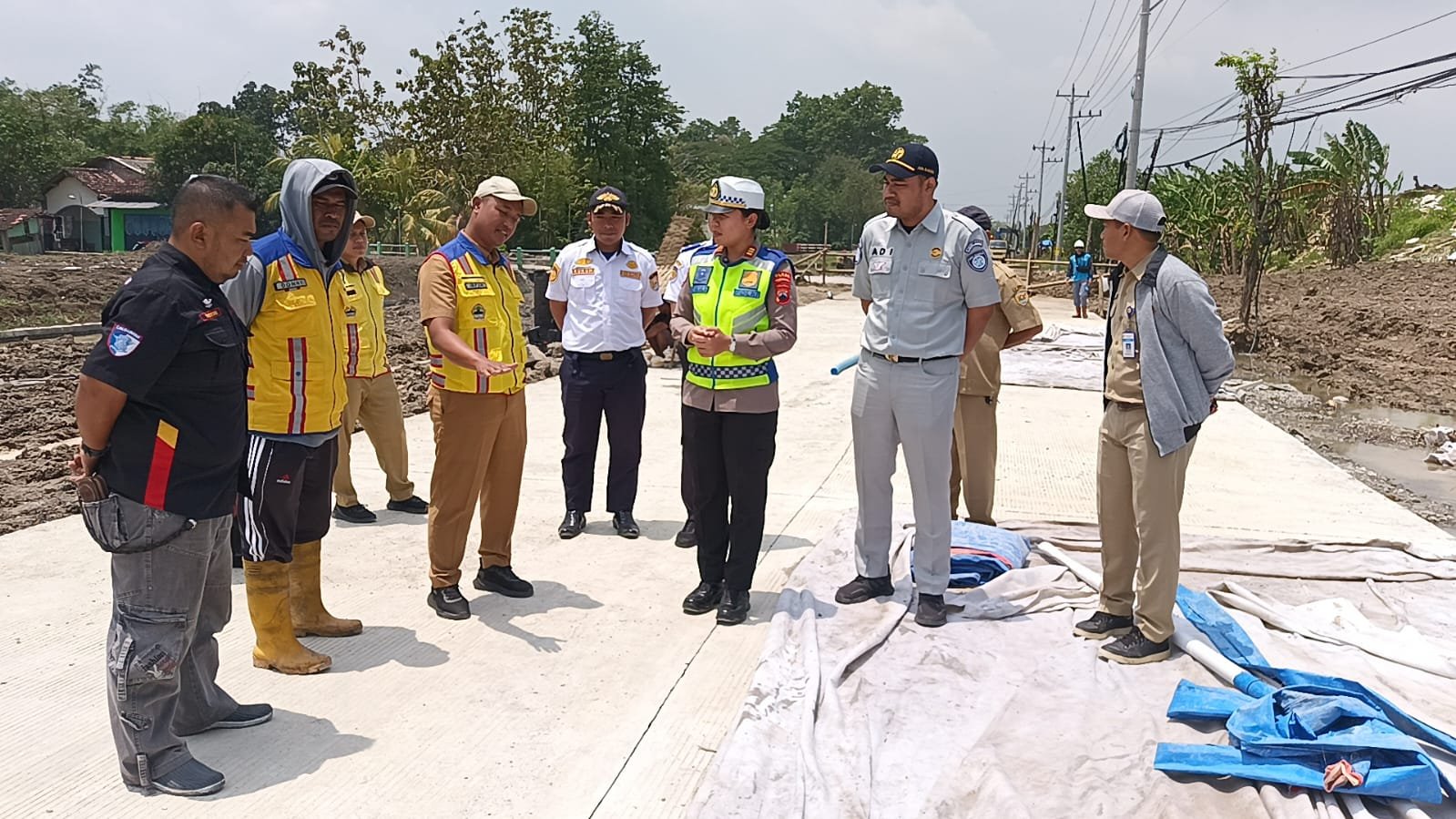 Polisi Survei Jalur Alternatif Mudik di Grobogan, Jalan Tinanding Ditarget Bisa Dilalui H-7 Lebaran