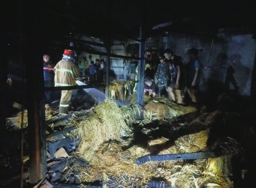 Rumah Warga di Toroh Grobogan Terbakar, Diduga Akibat Korsleting Listrik