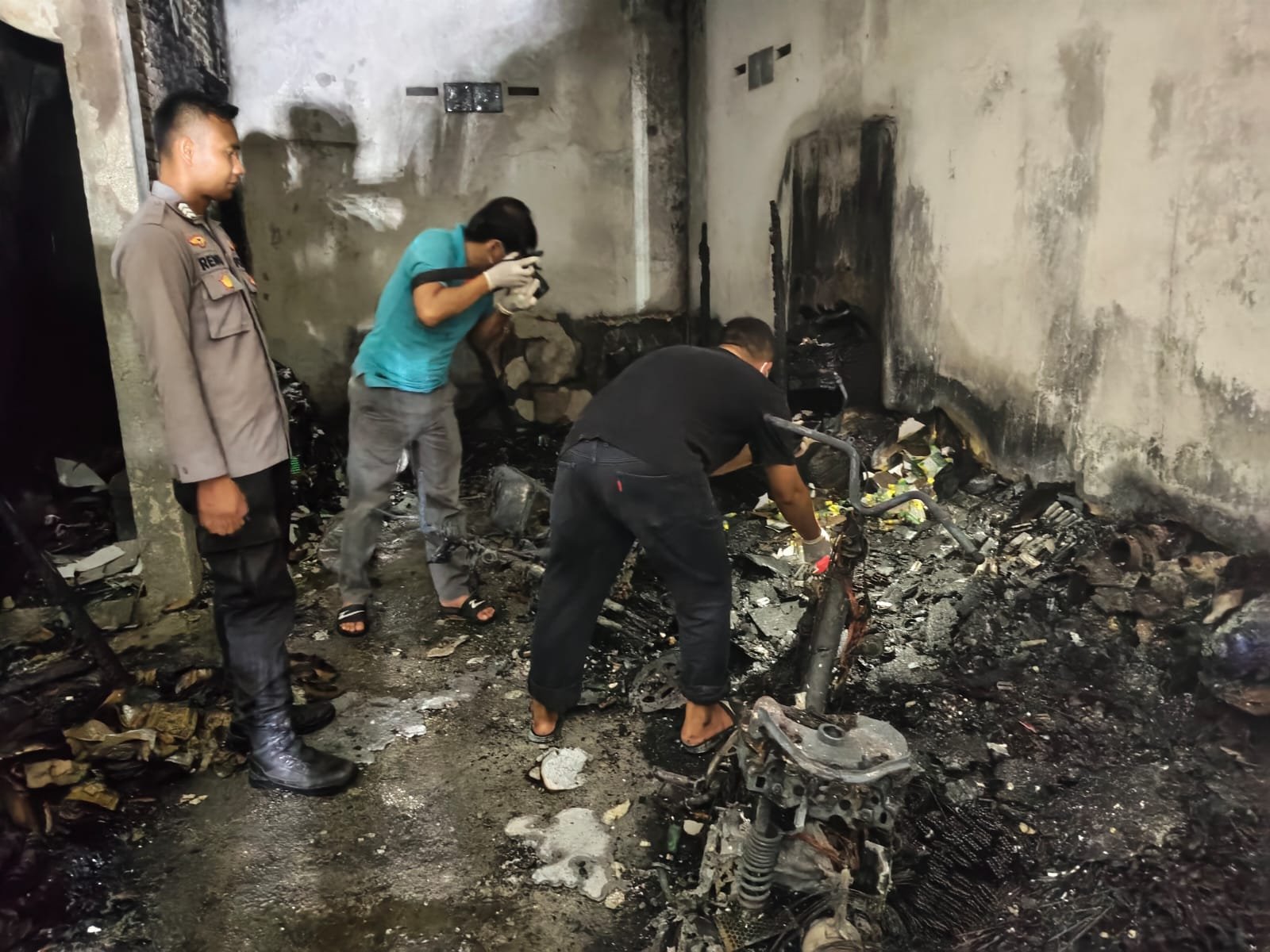 Rumah dan Kendaraan di Grobogan Terbakar, Kerugian Sekitar Rp 500 Juta