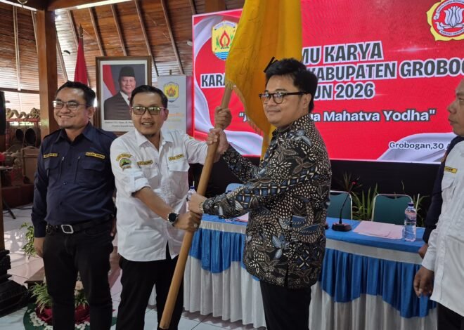 Rizky Bintang  Terpilih Aklamasi Sebagai Ketua Karang Taruna Grobogan 2026–2031