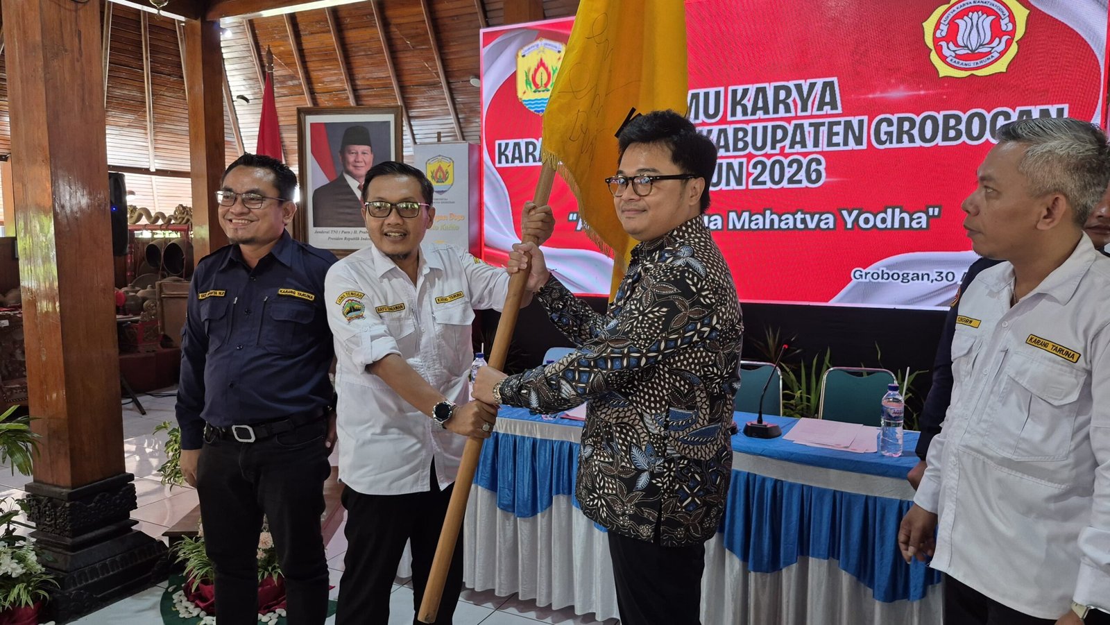 Rizky Bintang  Terpilih Aklamasi Sebagai Ketua Karang Taruna Grobogan 2026–2031